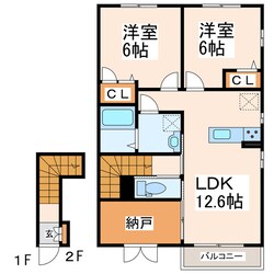 プロヌーブSの物件間取画像